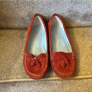 TALBOTS- SUEDE LOAFERS